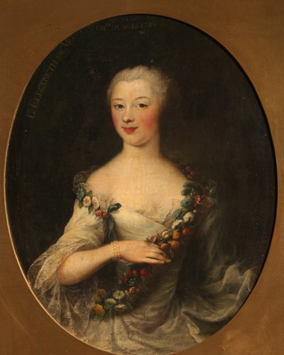 Retrato de uma mulher, 1786 de Francois Hubert Drouais