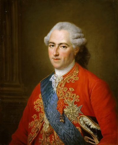 Retrato do rei Luís XV 1710-1774 de Francois Hubert Drouais