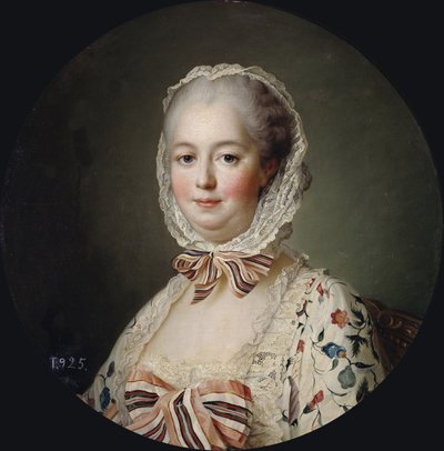 Retrato da Marquesa de Pompadour (1721-1764) - François Hubert Drouais (1727-1775). Óleo sobre tela de Francois Hubert Drouais