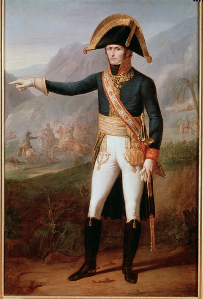 Charles Emmanuel Leclerc, General Chefe da Armee em Santo Domingo (óleo sobre tela de Francois Josephe Kinson
