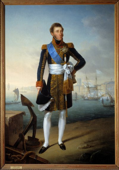 Retrato completo de Louis Antoine d