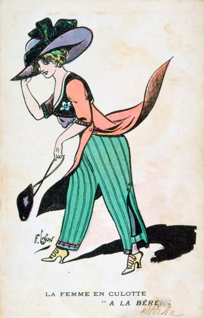 A Mulher de Bermuda, século XX de Francois Lafon