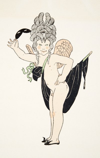 Querubim de Personages de Comedie, pub. 1922 (pochoir print) de Francois Louis Schmied