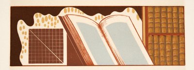 Ilustração gráfica do PROMETHEUS acorrentado por Aeschylus, bar. 1941 (estêncil) de Francois Louis Schmied