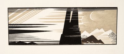 Ilustração gráfica do PROMETHEUS acorrentado por Aeschylus, bar. 1941 (estêncil) de Francois Louis Schmied