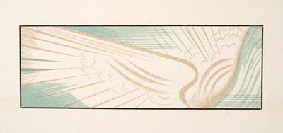 Ilustração gráfica do PROMETHEUS acorrentado por Aeschylus, bar. 1941 (estêncil) de Francois Louis Schmied