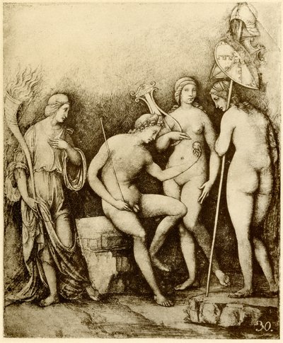 Julgamento de Paris de Francois Louis Thomas Francia