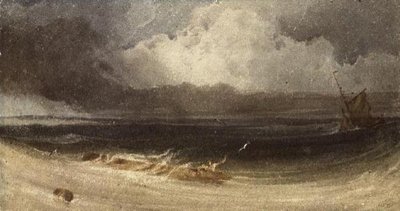 O náufrago do marinheiro de Francois Louis Thomas Francia
