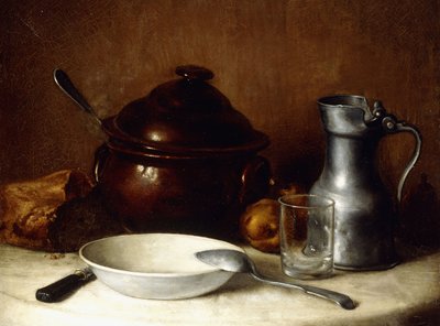 Antes da refeição; Antes da refeição de Jean Francois Millet