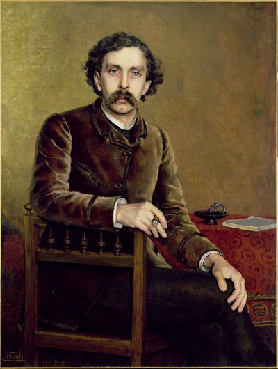Retrato de Stephane Mallarmé de Francois Nardi