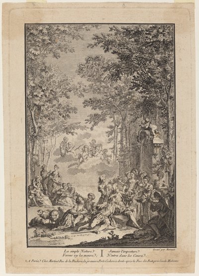 A natureza simples de Francois Nicolas Martinet