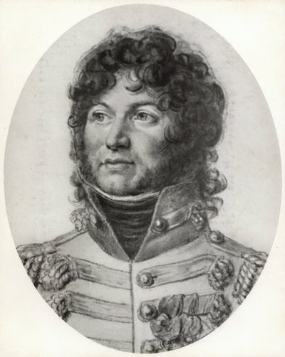 Retrato de Joachim Murat (litografia) de Francois Pascal Simon (after) Gerard