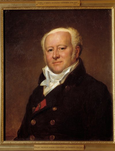 Retrato do Barão Jean Nicolas Corvisart-Desmaretz (Corvisart Desmaretz de Baron François Pascal Simon Gérard