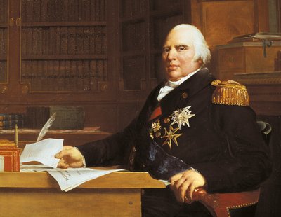 Retrato de Luís XVIII de França (Versailles de Baron François Pascal Simon Gérard