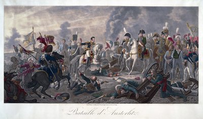 A Batalha de Austerlitz em 2 de dezembro de Baron François Pascal Simon Gérard