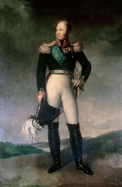 Alexandre I da Rússia de Francois Pascal Simon Gerard