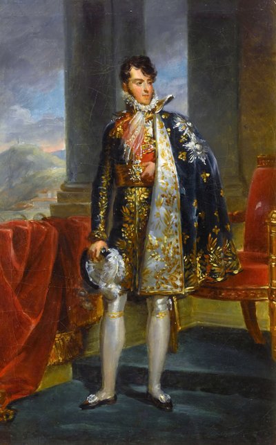 Camillo Borghese, príncipe de Sulmona, duque e príncipe de Guastalla 1775-1832 de Francois Pascal Simon Gerard