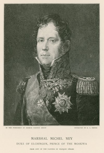 Marechal michel ney de Francois Pascal Simon Gerard