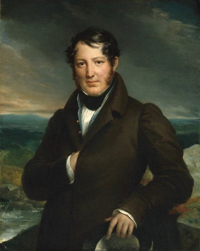 Sr. Tortoni, c. 1820. de Francois Pascal Simon Gerard