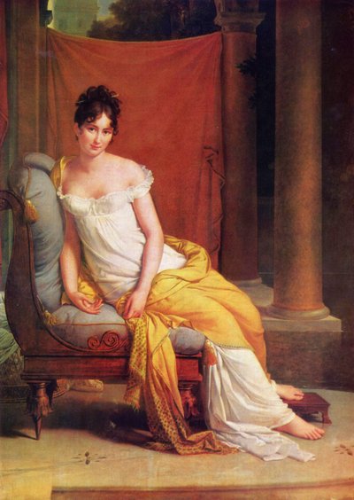 Retrato de Julie Récamier
