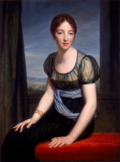 Retrato de Madame Regnault de St. John dAngely, 1798 de Francois Pascal Simon Gerard