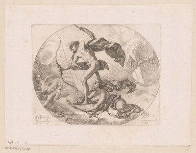 Apollo e Diana caçando harpias de Francois Perrier