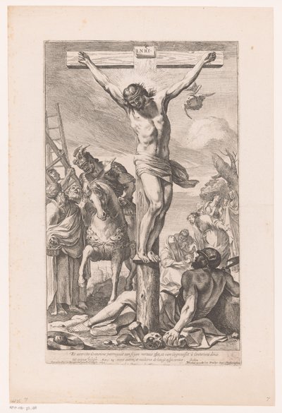 Cristo na cruz
Et accercito Centurione interrogauit eum (...) (título sobre o objecto) de Francois Perrier