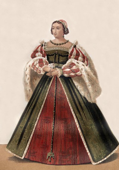Eleonora da Áustria (litografia) de Francois Roger de Gaignieres