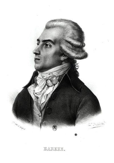 Bertrand Barere de Vieuzac (1755-1841) (gravura) (foto bw) de Francois Seraphin Delpech