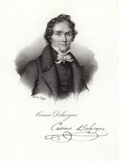 Casimir Delavigne de Francois Seraphin Delpech