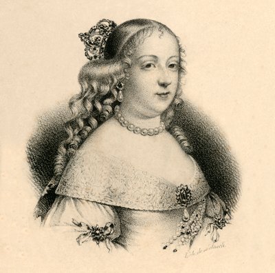 Marie Therese d&39;Autriche, 1717-1780, c1830. de Francois Seraphin Delpech