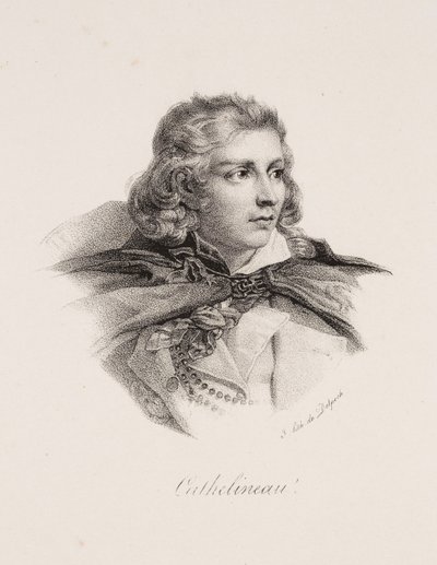 Retrato de Jacques Cathelineau de Francois Seraphin Delpech