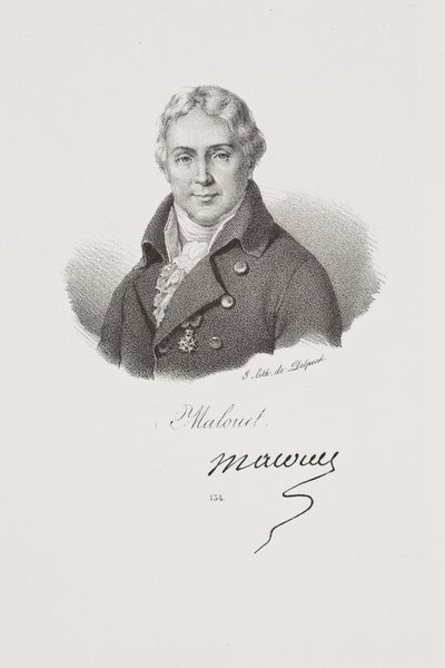 Retrato de Pierre-Victor Malouët de Francois Seraphin Delpech