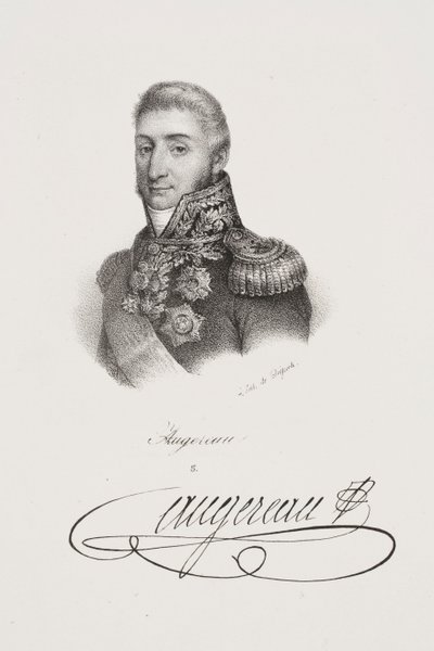 Retrato do marechal Charles Pierre François Augereau de Francois Seraphin Delpech