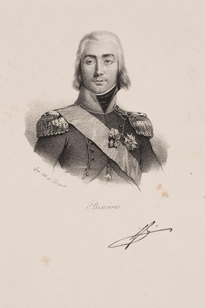Retrato do marechal Jean-Baptiste Bessières de Francois Seraphin Delpech