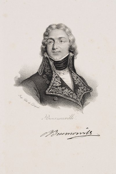 Retrato do marquês Pierre de Ruel de Beurnonville de Francois Seraphin Delpech
