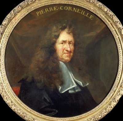 Retrato de Pierre Corneille 1606-1684, c. 1680. de Francois Sicre