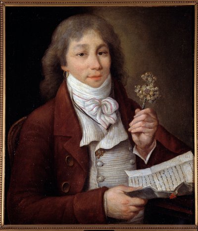Retrato do poeta e político Philippe François Nazaire Fabre dit Fabre d