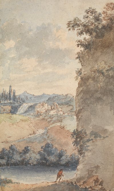 Paisagem Italiana de Francois Vivares