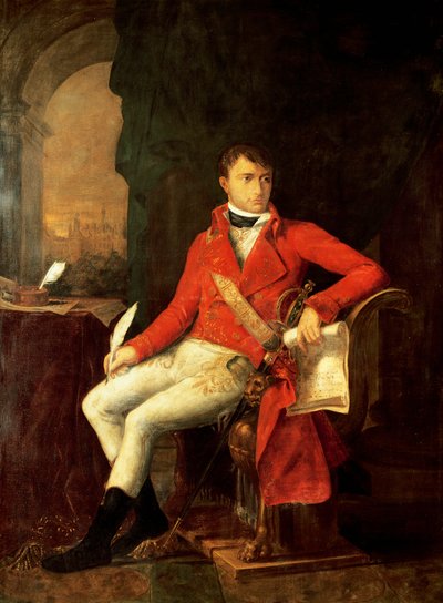 Napoleão com o uniforme do Primeiro Cônsul de Francois Xavier Fabre