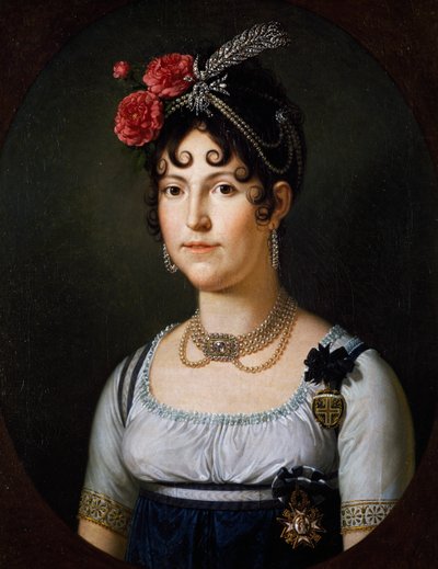 Retrato de Maria Luísa de Espanha, Duquesa de Lucca (San Ildefonso de Francois Xavier Fabre