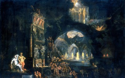 O submundo, c1613-c1644 de Francois de Nome