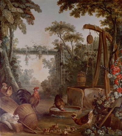 O pátio de François Boucher