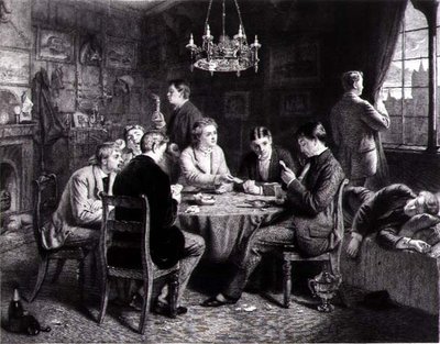 Reverie - A Voice from Far Away, gravado por Robert W. Macbeth (1848-1910) pub. por Thomas McLean de Frank (after) Dicksee