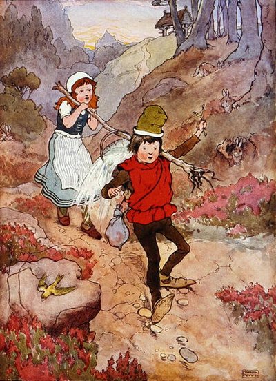 Jack e Jill, ilustração de 