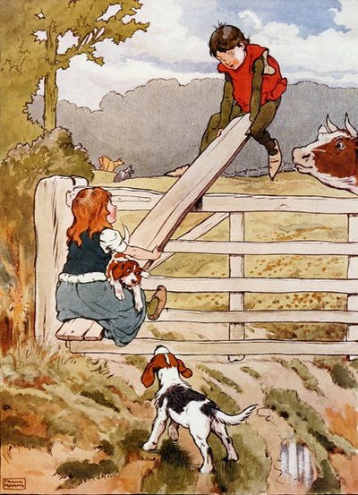 See-Saw Marjorie-Daw, ilustração de 