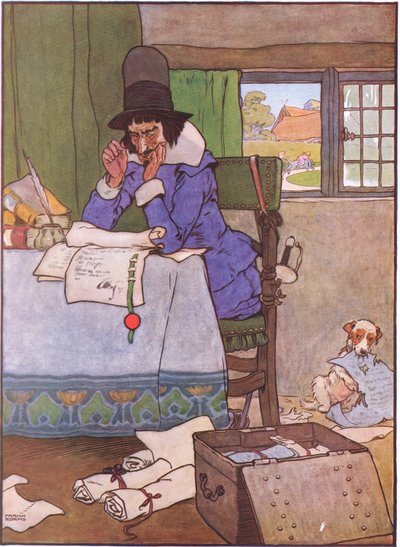 Quando por sua riqueza, ele planejou fazer com que ambos fossem embora, na década de 1930 de Frank Adams