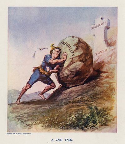 A Vain Task (litografia a cores) de Frank Beard