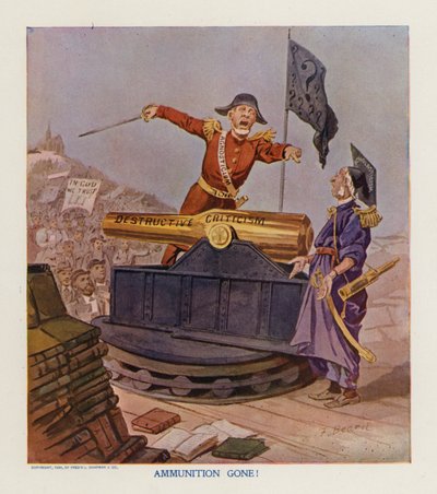 Munições Perdidas (litografia a cores) de Frank Beard