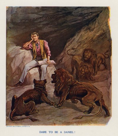 Atreve-te a ser um Daniel! (litografia a cores) de Frank Beard